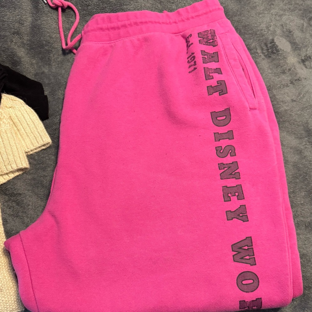 Disney Fuchsia Joggers